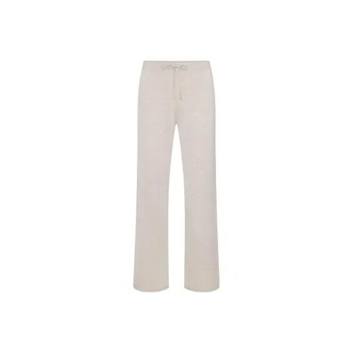 Skims Knitted Sweatpants Women's Light Brown/HEATHER OATMEAL