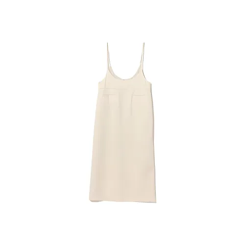 Beams Slip Dresses Women's Light Beige