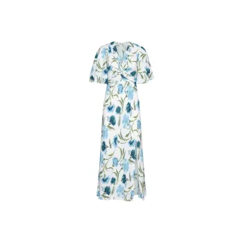 DVF Diane Von Furstenberg Bessie Floral Printed Dress