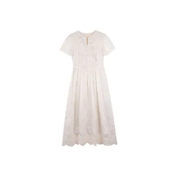 SOLIGHTER Short-Sleeved Dresses Women's