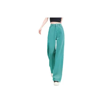 Weixi Jeans Women's Capri Blue