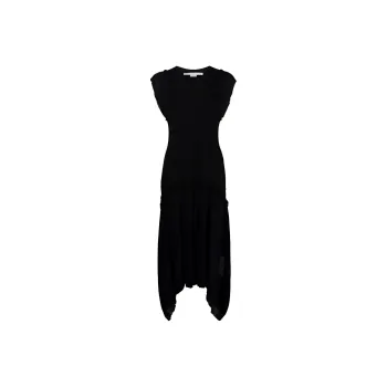 Stella McCartney Sleeveless Dresses Women's Black