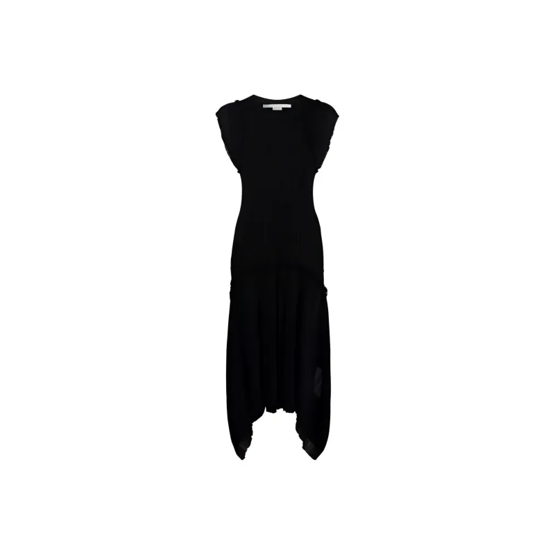 Stella McCartney Sleeveless Dresses Women's Black-0