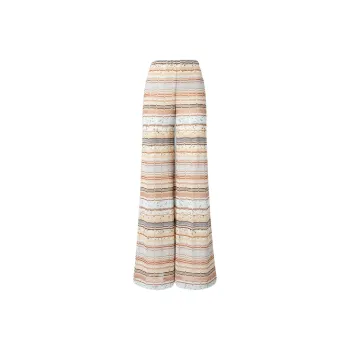 MISSONI Zigzag Wide Leg Trousers