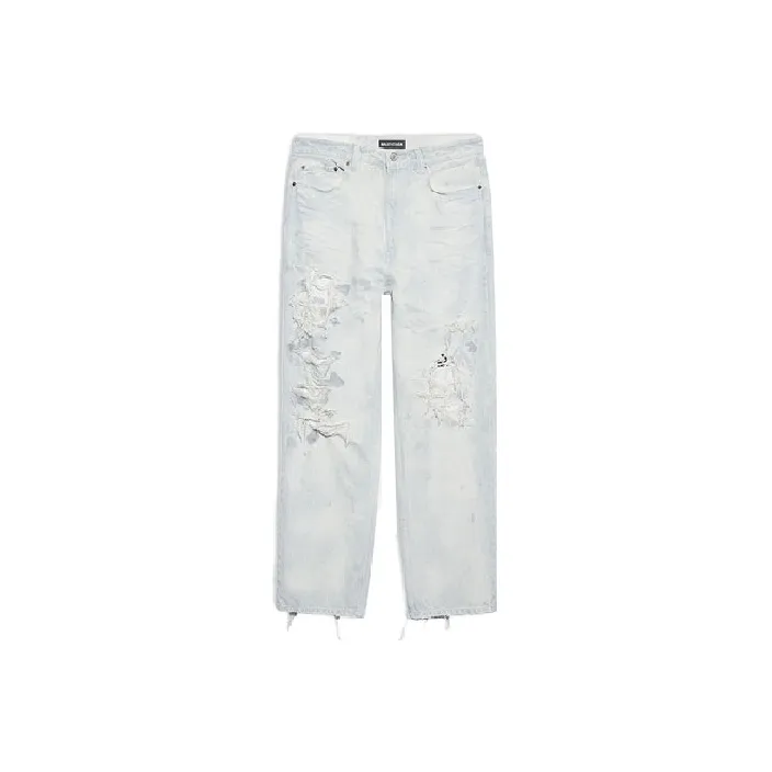 Balenciaga Jeans Women's Gray White-0