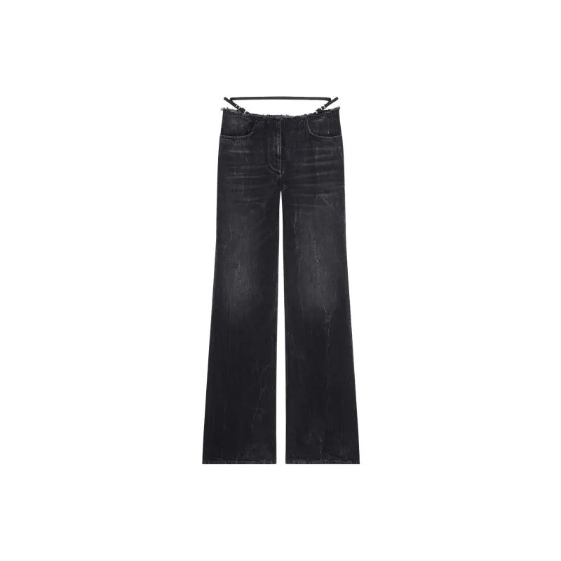 Givenchy Voyou Low Waisted Jeans-0