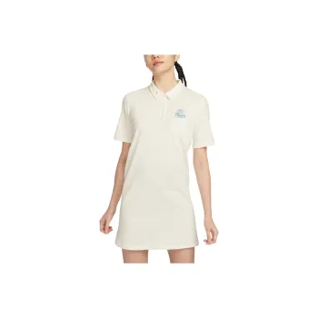 Nike Short Sleeved Dresses Women's Sail White