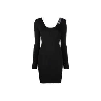 OFF-WHITE Arrows Ribbed-knit Minidress