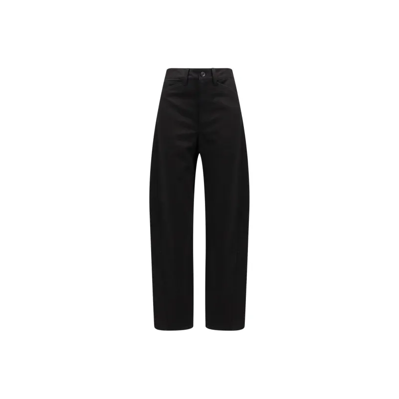 Lemaire 5 Pocket Twisted Pants 'Jet Black'-0