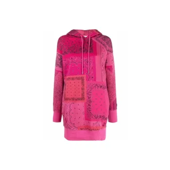KENZO Bandana Print Hoodie Dress