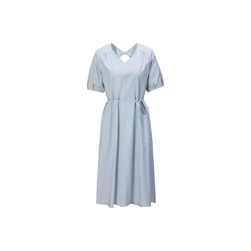 Cubic Slip Dresses Women's Light Blue-0