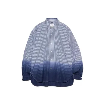 Nanamica SS25 Shirt Unisex Marine Blue