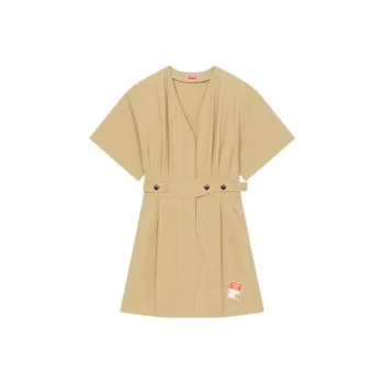 KENZO V neck Minidress