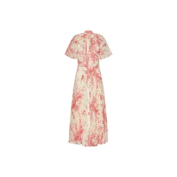 Valentino Short-Sleeved Dresses Women's Red