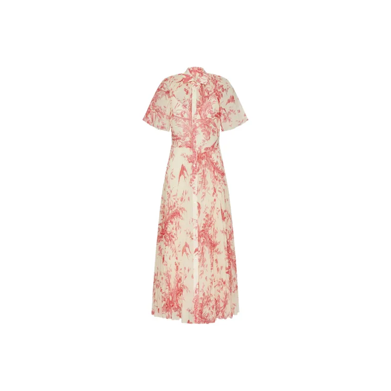 Valentino Short-Sleeved Dresses Women's Red-0