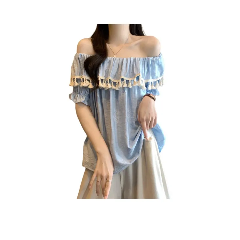 Mu Xiao Xin Chiffon Shirt Women's-3