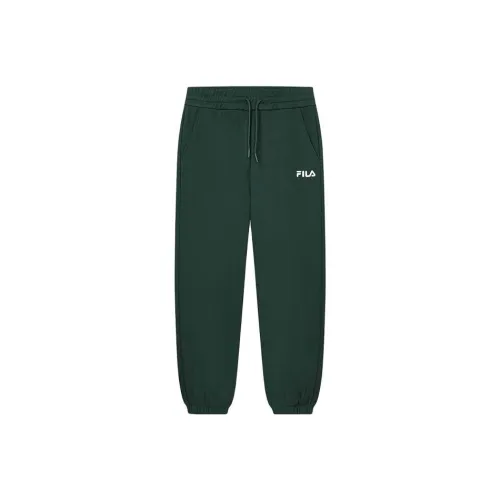 FILA Knitted Sweatpants Women's Xiufeng Green