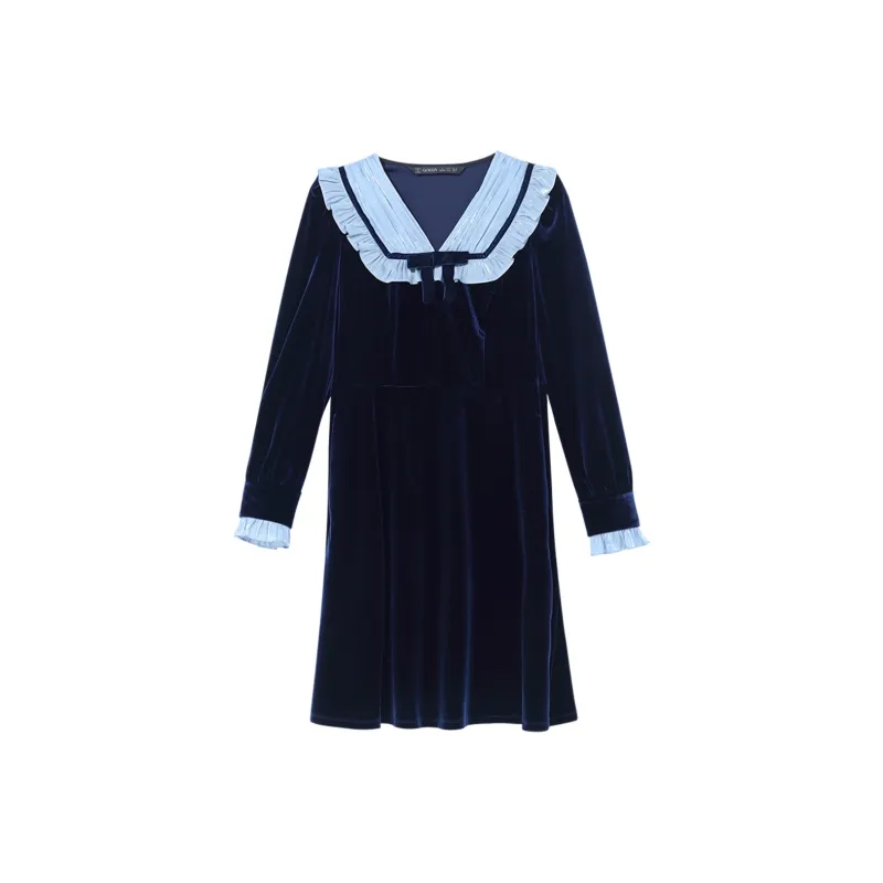 GOELIA Long Sleeved Dress Women's-4