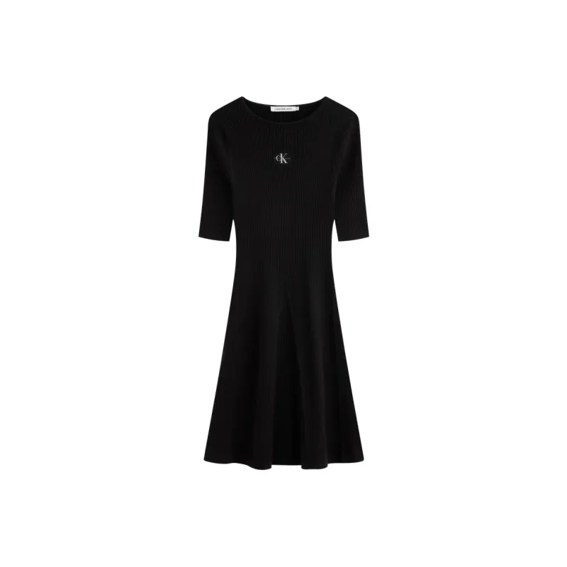 CALVIN KLEIN Short-Sleeved Dresses Women's-2