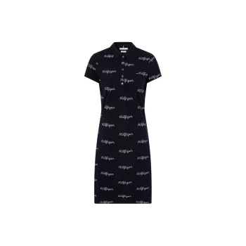 Tommy Hilfiger Short-Sleeved Dresses Women's Dark Blue 0YG