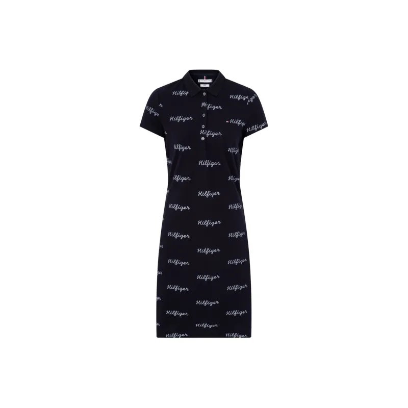 Tommy Hilfiger Short-Sleeved Dresses Women's Dark Blue 0YG-0