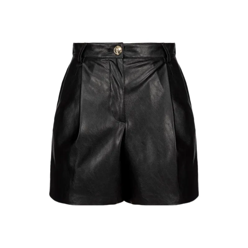 PINKO Casual Shorts Women's Black-0