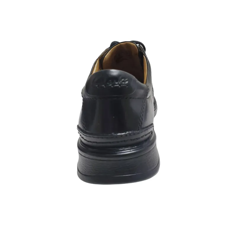 Clarks Touareg Vibe Casual Shoes Men's Black-4