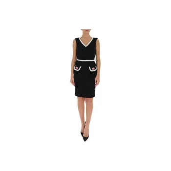 MOSCHINO Sleeveless Dresses Women's Black