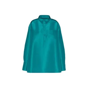 Valentino Long-Sleeved Dresses Women's Blue