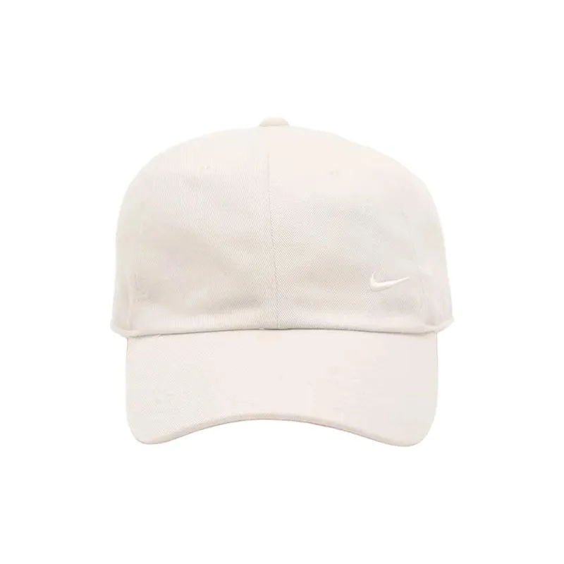 Nike Polyester Baseball Caps Unisex Beige-1