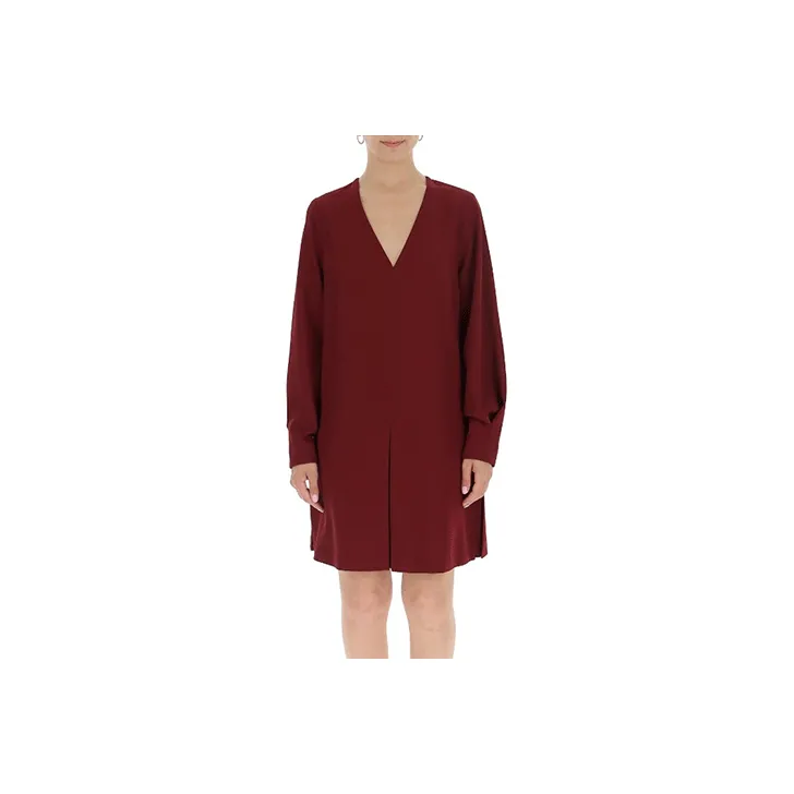 See By Chloe Long-Sleeved Dresses Women's Red-0