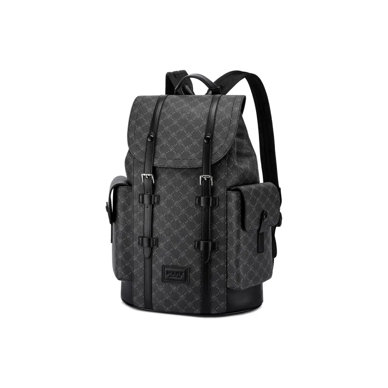 FAIRWHALE PVC Backpack Laptop Bag Regular Men's Multicolor-3
