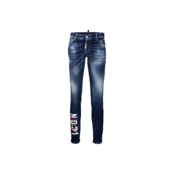 DSQUARED 2 Icon Paint splatter Skinny Jeans