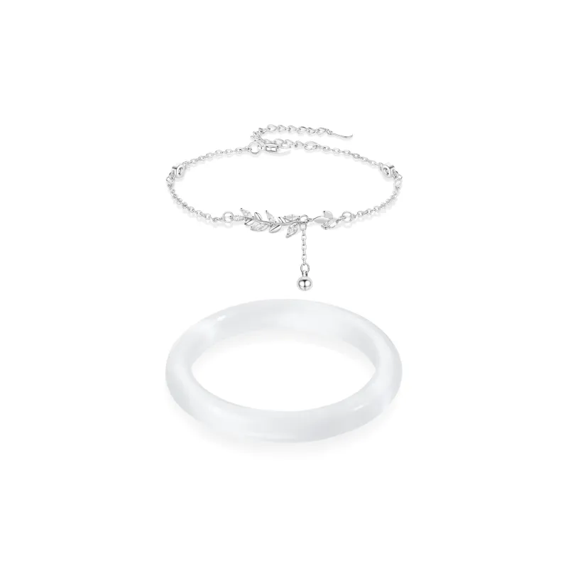 Master Kim Glass Cat Eye Bangles Women's-0
