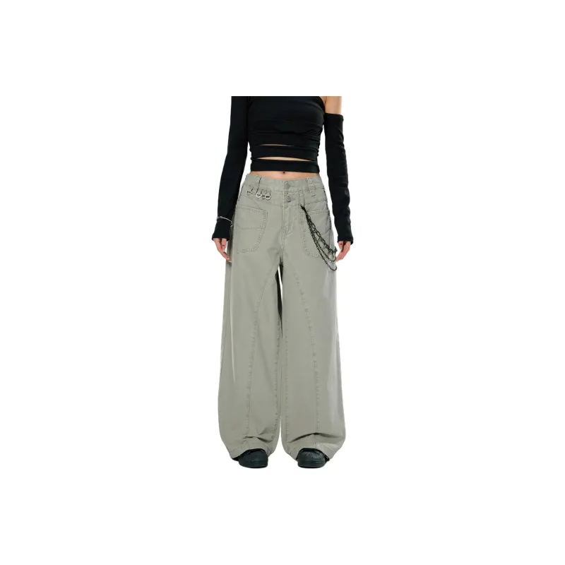 YIXIAOMO Casual Pants Unisex-2