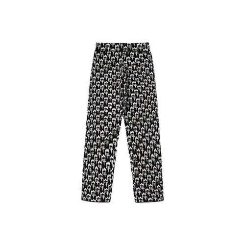 Mishkanyc 블랙 여성 니트 스웨트팬츠