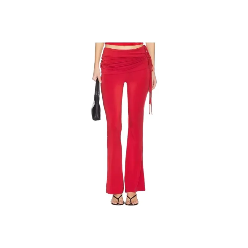 Miaou Casual Pants Women's Red-0