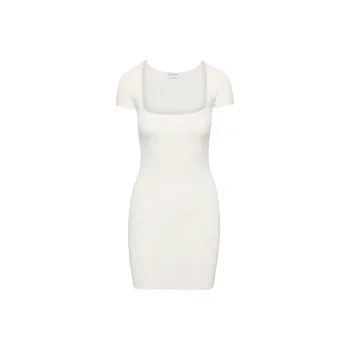 ARITZIA Babaton Emerge Dress Short-Sleeved Dresses Women's Heather Birch/Heather Birch