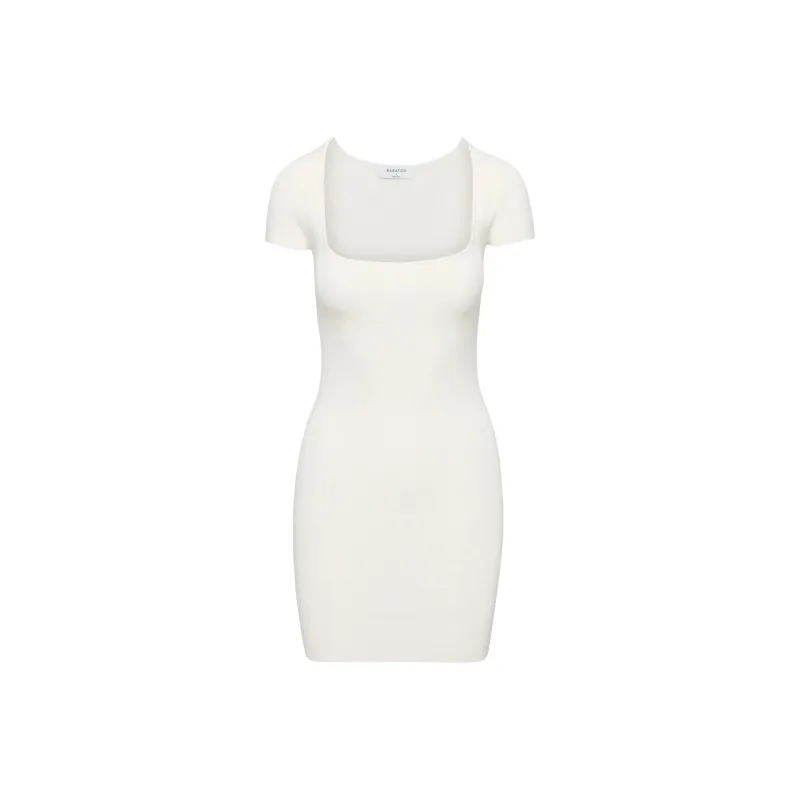 ARITZIA Babaton Emerge Dress Short-Sleeved Dresses Women's Heather Birch/Heather Birch-0
