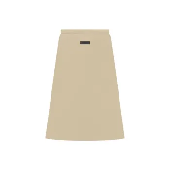 Fear Of God Essentials Drop2 SS23 Knit Long Skirts Women's Sand White