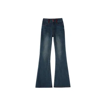 FAWENXIANGZI Jeans Women's Nostalgic Blue