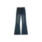 Nostalgic Blue Ankle-Length
