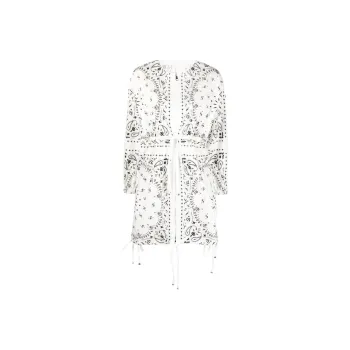 Moncler SS22 Long Sleeved Dresses Women's White