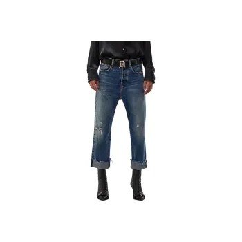 R13 Jeans Women's Hutton Blue