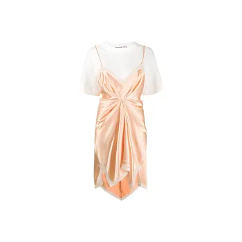 Alexander Wang Short-Sleeved Dresses Women's Nude