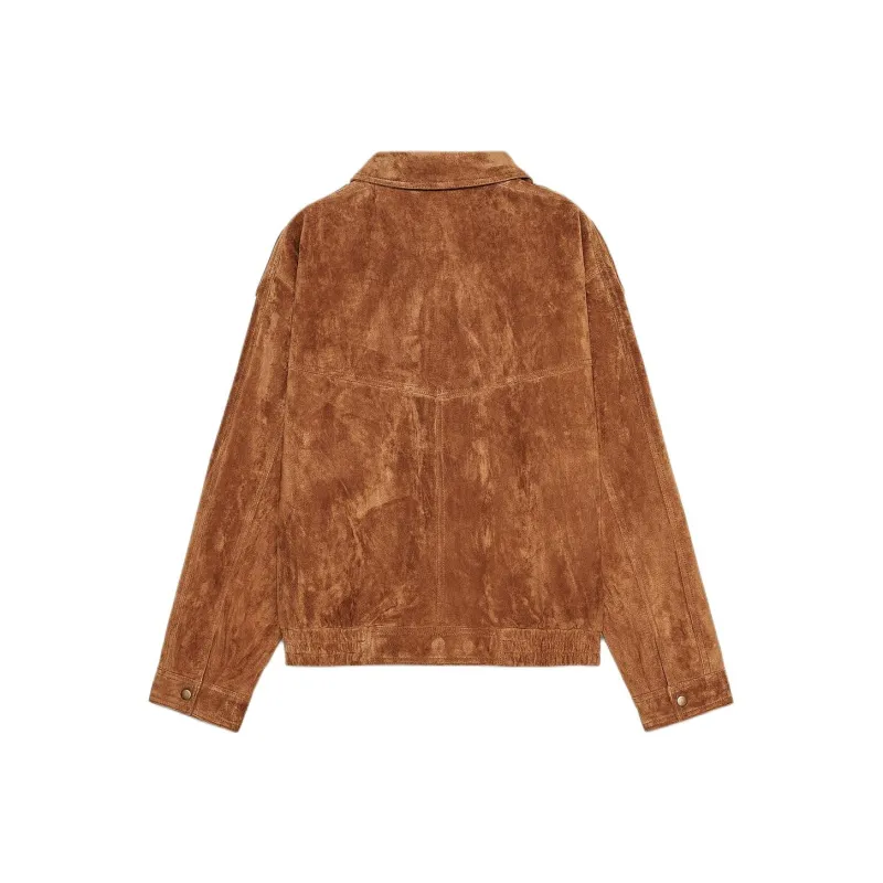 ZARA Jackets & Coats Women's Dark Camel-1