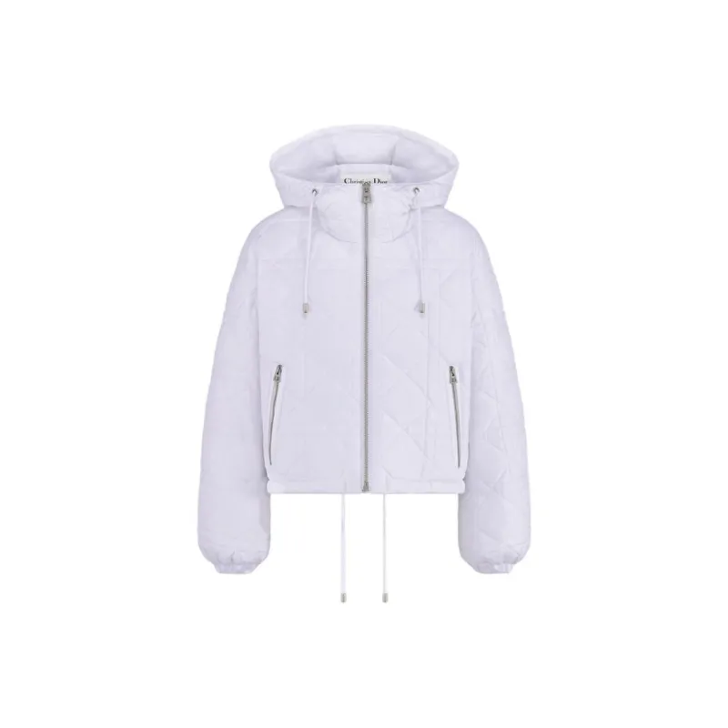 DIOR Dioralps FW24 Puffer Jacket Women's White-0