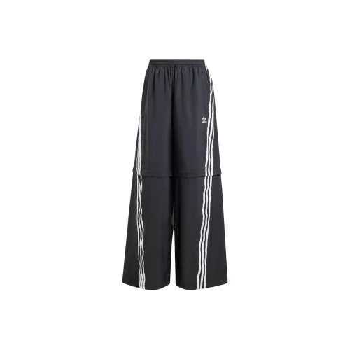Adidas Originals ADILENIUM 2 TRACK TRACKSUIT BOTTOMS Casual Pants Women's Black