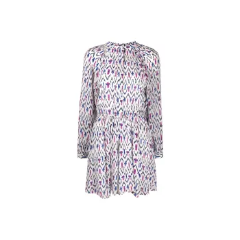 ISABEL MARANT Long-Sleeved Dresses Women's Purple