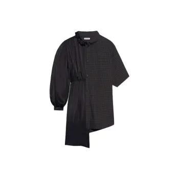 Balenciaga 50/50 Shirt Dress